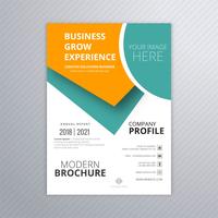 Business design professionnel brochure modèle coloré vecteur