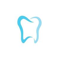 illustration vectorielle de logo dentaire design vecteur