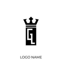lettre g logo vecteur