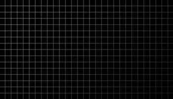 cyber grille, tunnel rectangulaire à perspective punk rétro. géométrie du tunnel de la grille sur fond noir. illustration vectorielle. vecteur
