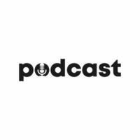 Podcast logo conception, logotype et vecteur logo