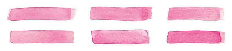 rose aquarelle tache. aquarelle Contexte. rose aquarelle brosse. vecteur conception