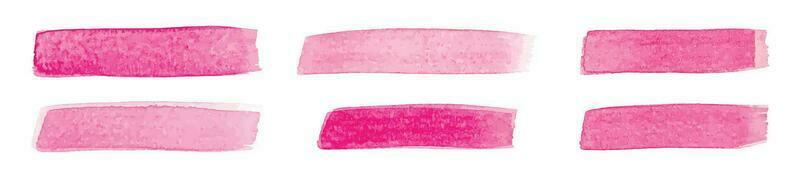 rose aquarelle tache. aquarelle Contexte. rose aquarelle brosse. vecteur conception