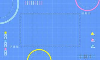 conception de vecteur de fond géométrique