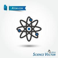 vecteur scientifique icône atome