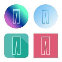 icône de vecteur de pantalon