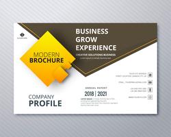 Business design professionnel brochure modèle coloré vecteur