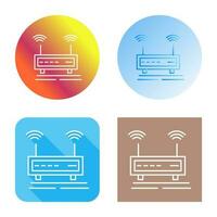 icône de vecteur de signaux wifi