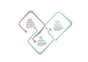 éléments de conception d'infographie d'entreprise graphique de marketing d'infochart moderne et diagrammes à barres de graphiques vecteur