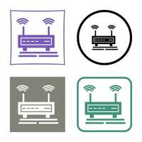 icône de vecteur de signaux wifi