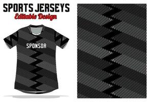 Jersey conception pour sport uniforme vecteur