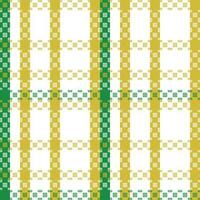 classique Écossais tartan conception. Écossais plaid, pour foulard, robe, jupe, autre moderne printemps l'automne hiver mode textile conception. vecteur