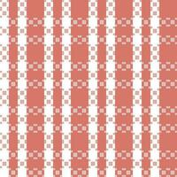 tartan plaid sans couture modèle. plaid motifs transparent. modèle pour conception ornement. sans couture en tissu texture. vecteur illustration