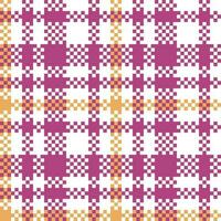 tartan plaid modèle transparent. Écossais tartan sans couture modèle. modèle pour conception ornement. sans couture en tissu texture. vecteur illustration