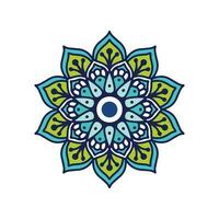 circulaire modèle dans forme de mandala. Oriental modèle, vecteur illustration. Islam, arabe, Indien, turc, Pakistan, Chinois, ottoman motifs