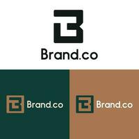affaires logo conception. lettre b t c logo conception pour votre affaires identité. lettre b c logo conception. vecteur
