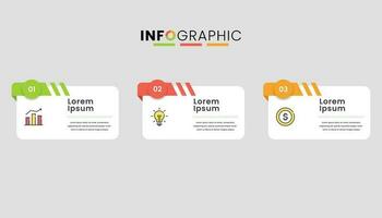 affaires infographie modèle conception pour présentation vecteur