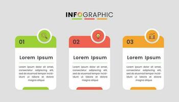 affaires infographie modèle conception pour présentation vecteur