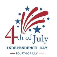 uni États drapeau. vecteur illustration., le américain drapeau, Amérique indépendance jour, content indépendance jour, 4e juillet, content jour, mémorable moment,