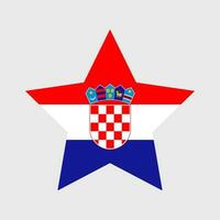 Croatie drapeau vecteur Icônes ensemble de des illustrations