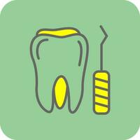 conception d'icône de vecteur de dentiste