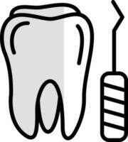 conception d'icône de vecteur de dentiste