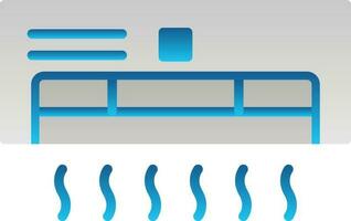 conception d'icône de vecteur de climatiseur