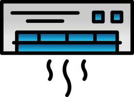 conception d'icône de vecteur de climatiseur