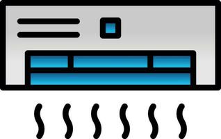 conception d'icône de vecteur de climatiseur