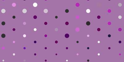 motif vectoriel violet clair avec des sphères