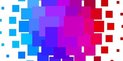 fond de vecteur rouge bleu clair dans une illustration de style polygonal avec un ensemble de motifs de rectangles dégradés pour les dépliants de brochures commerciales