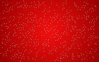 motif abstrait flocon de neige carte de voeux sur fond rouge. joyeux noël festival rouge pointillé de fond. design plat simple. illustration vectorielle vecteur