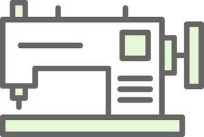 conception d'icône de vecteur de machine à coudre