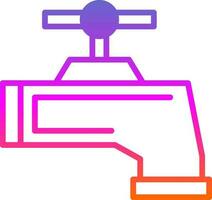 appuyez sur la conception d'icônes vectorielles vecteur