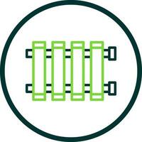 conception d'icône de vecteur de radiateur