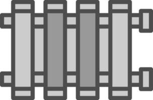 conception d'icône de vecteur de radiateur