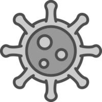 conception d'icône de vecteur de coronavirus