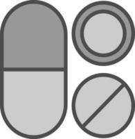 conception d'icône de vecteur de médecine