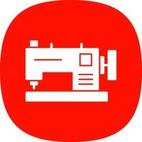 conception d'icône de vecteur de machine à coudre