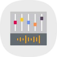 conception d'icône de vecteur d'égaliseur