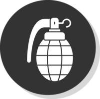 conception d'icône de vecteur de grenade