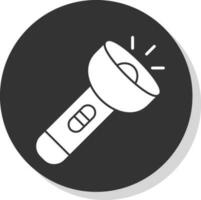 conception d'icône de vecteur de lampe de poche