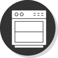 Lave-vaisselle vecteur icône conception