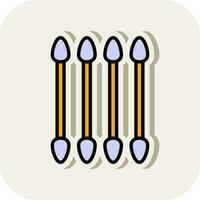 conception d'icône de vecteur d'écouvillon