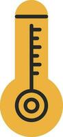 conception d'icône de vecteur de thermomètre