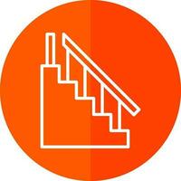 conception d'icône vecteur escalier
