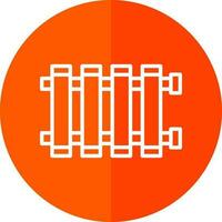 conception d'icône de vecteur de radiateur