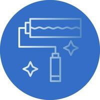 conception d'icône de vecteur de rouleau de peinture