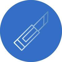 conception d'icône de vecteur de couteau chirurgical