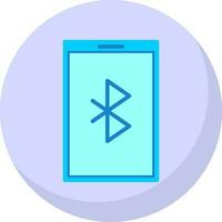 conception d'icône de vecteur bluetooth